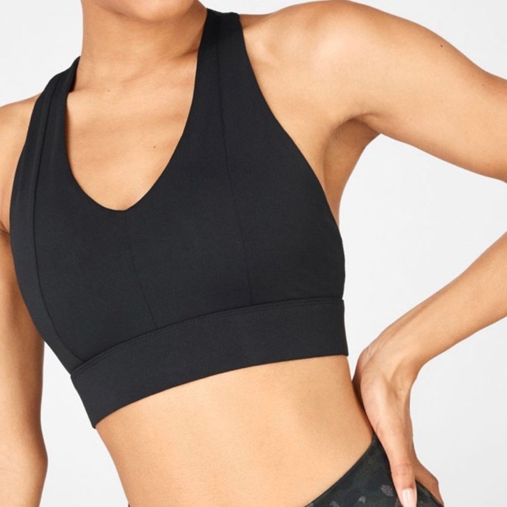 NWT Fabletics Mila Midi Med. Impact Sports Bra- XL